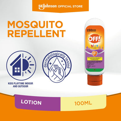 OFF Kids Insect Repellent Lotion 100ml [ Pack of 3 ]
