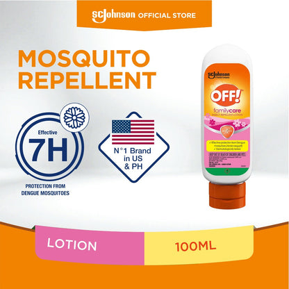 OFF! FamilyCare Insect Repellent Lotion [ Pack of 3 ]