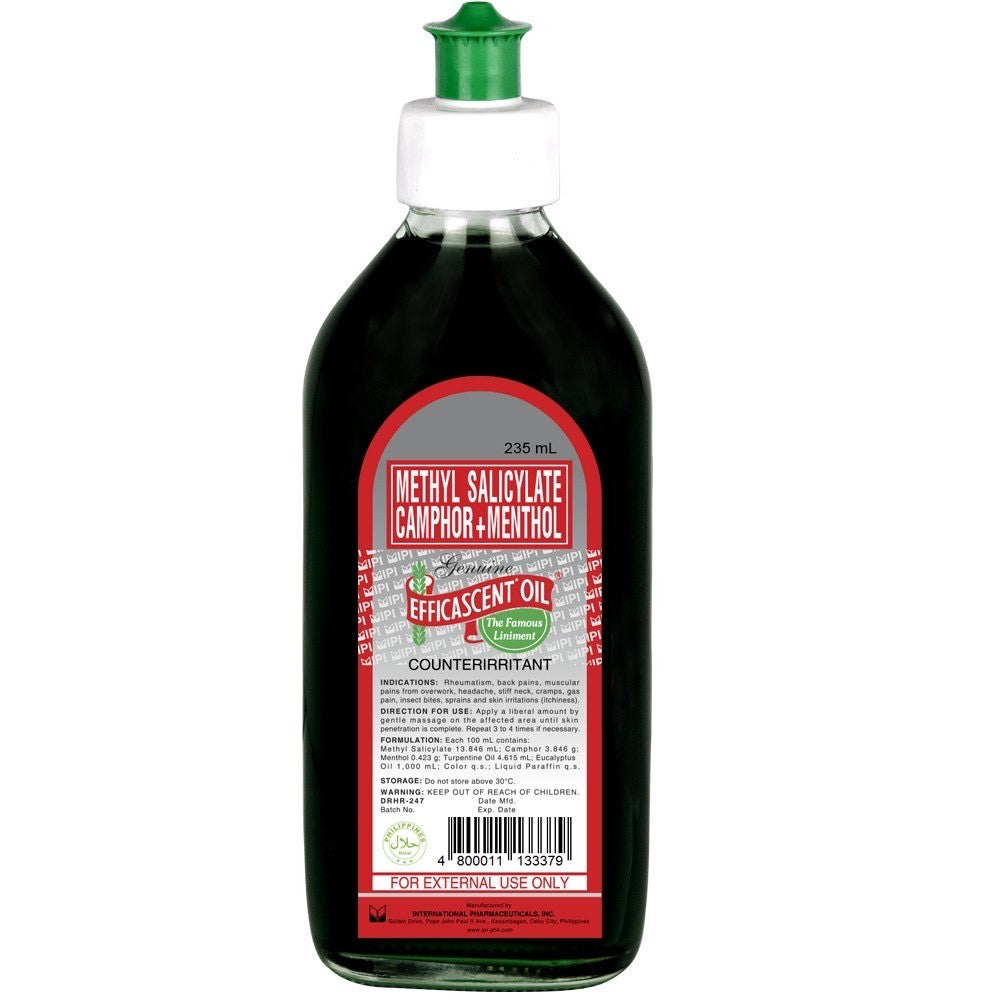 Efficascent Oil Regular (235ML) - 3 BOTTLES