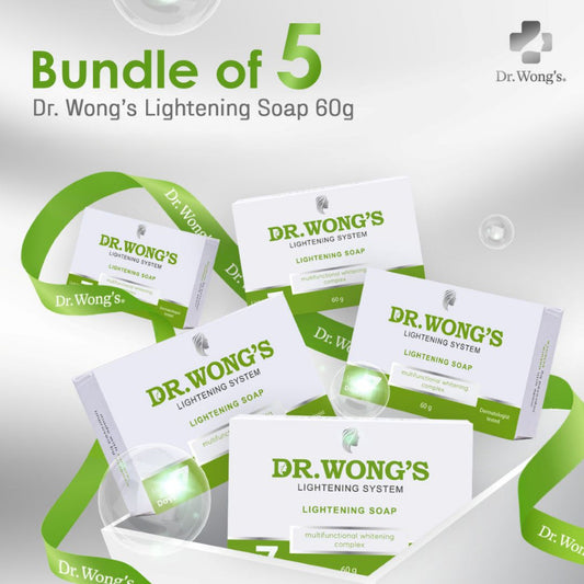 Dr. Wong's Lightening Soap [60g x 5 PCS]