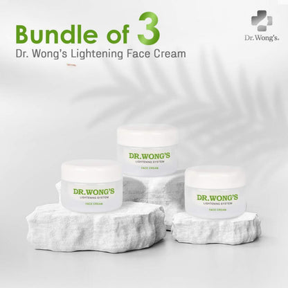 Dr. Wong's Lightening Face Cream [30g x 3 PCS]