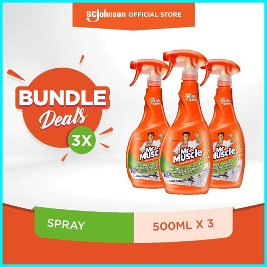 Mr Muscle Mold & Mildew Primary 500ml [ PACK of 3 ]
