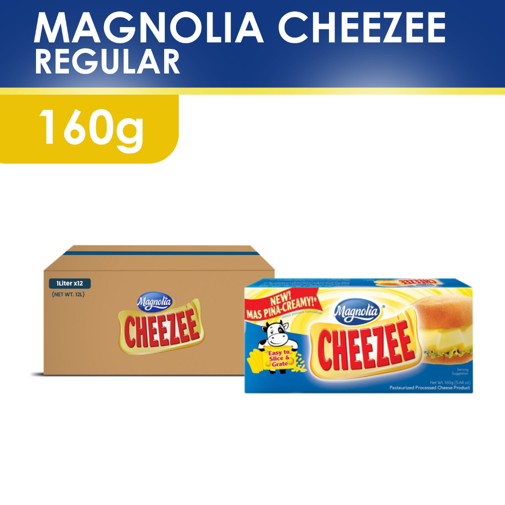 1 CASE MAGNOLIA Cheezee Regular (160G x 48 pcs)