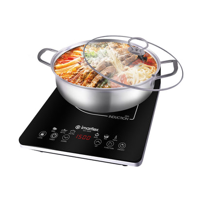 IMARFLEX Slim Type Single Induction Cooker IDX-1850S - 6 PRESET FUNCTION