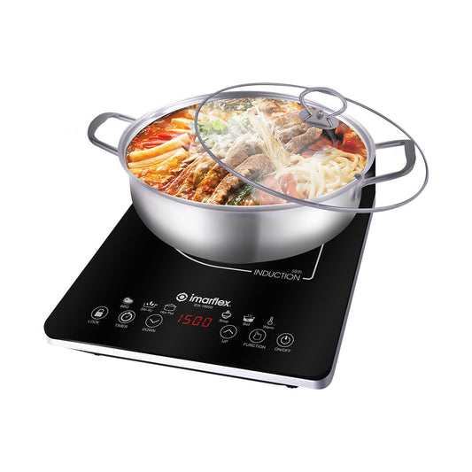 IMARFLEX Slim Type Single Induction Cooker IDX-1850S - 6 PRESET FUNCTION