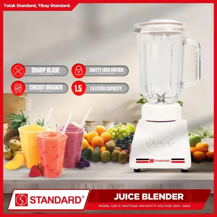 STANDARD Blender Glass Jar 1.5L - SJB-1.5