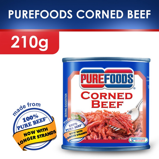 1 CASE PUREFOODS Corned Beef (210G x 48c cans)
