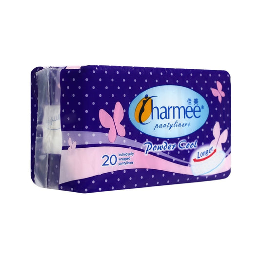 1 CASE - Charmee Pantyliner Powder Cool Longer [20's x 36 Packs]