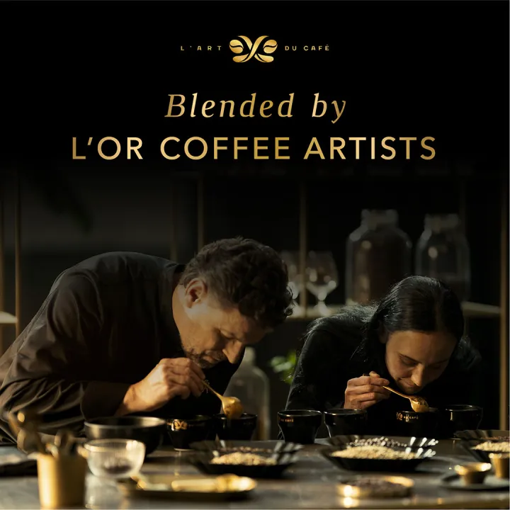 1 CASE L'OR ESSENSO Instant 2in1 Coffee with Coffee & Creamer with Microground (24 PACKS of 16g x 8Sticks