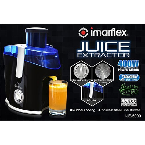 IMARFLEX Juice Extractor IJE-5000 - BLACK