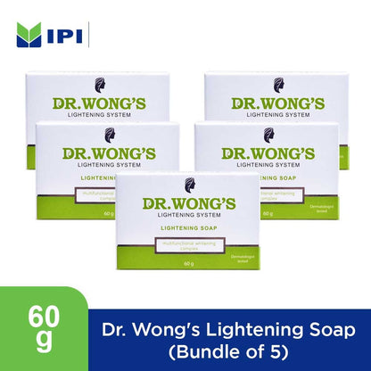Dr. Wong's Lightening Soap [60g x 5 PCS]