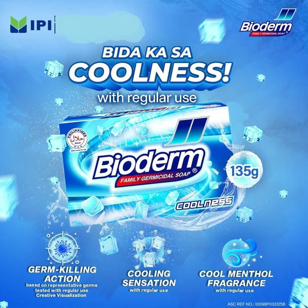 BIODERM Coolness Soap 135g Box [Bundle of 5]