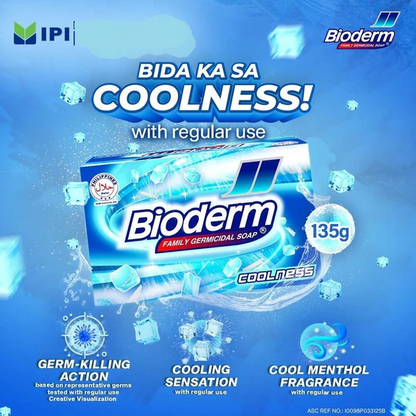 BIODERM Coolness Soap 135g Box [Bundle of 5]
