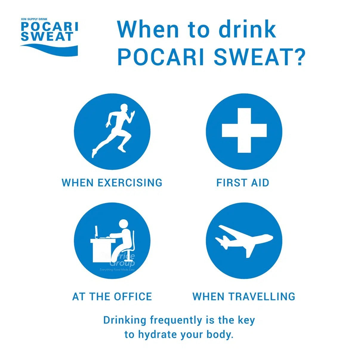 1 CASE (25 Boxes) Pocari Sweat Powder Sachets - BULK Purchase