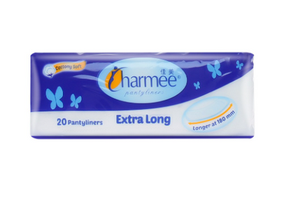 1 CASE - Charmee Pantyliner Extra Long [20s x 36 Packs]