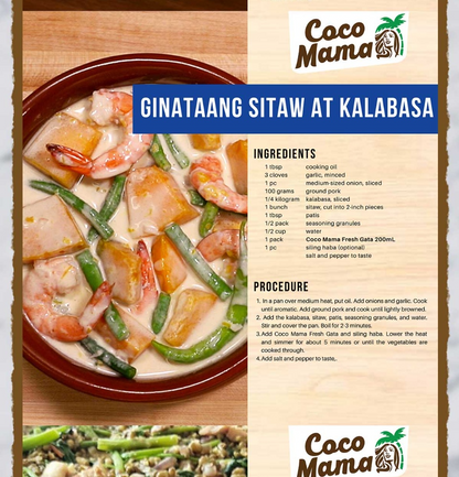 Coco Mama Fresh Gata 200ML [ CASE of 48PCS ]