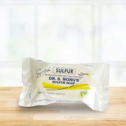 Dr.Wong Sulfur Soap With Moisturizer [135g x 5 PCS]