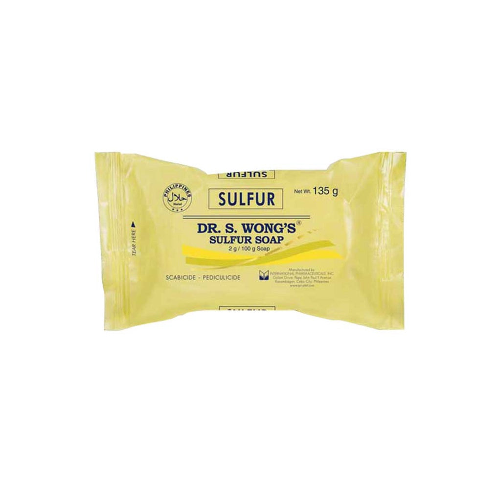 Dr. Wong's Sulfur Soap Regular [135g x 5 PCS]