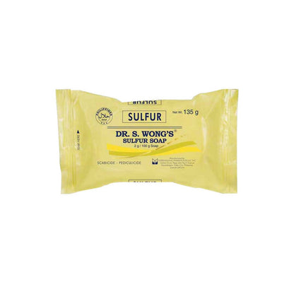 Dr. Wong's Sulfur Soap Regular [135g x 5 PCS]