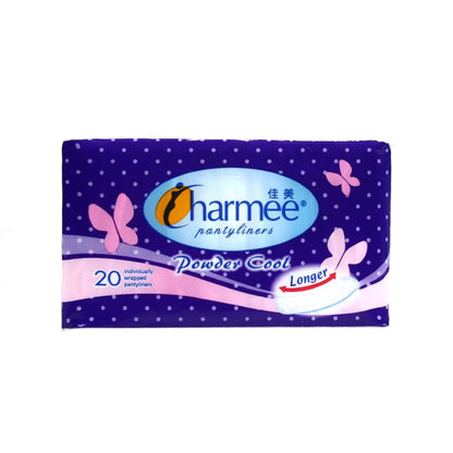 1 CASE - Charmee Pantyliner Powder Cool Longer [20's x 36 Packs]