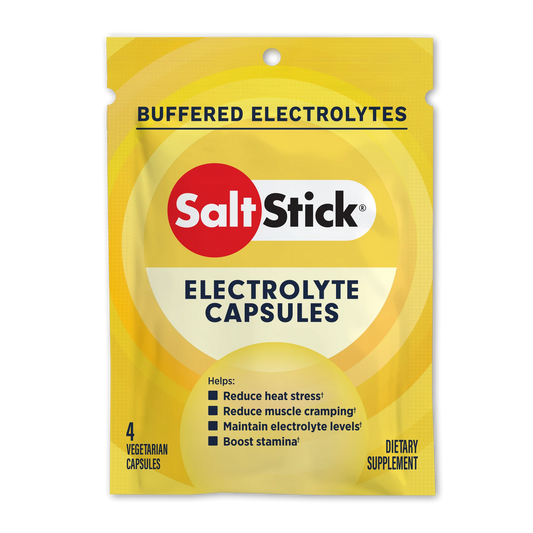 SaltStick Electrolyte Caps (Buffered Electrolyte Salts)- Packet of 4 Capsules