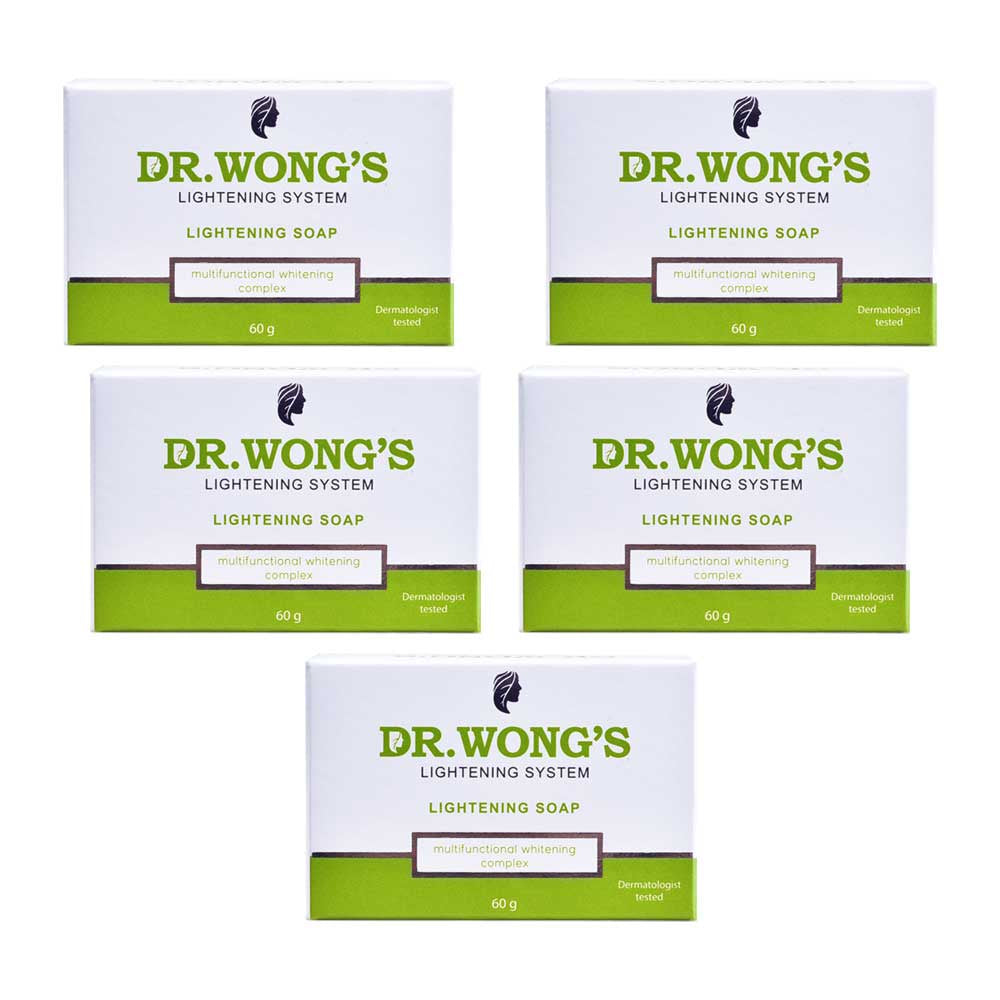 Dr. Wong's Lightening Soap [60g x 5 PCS]