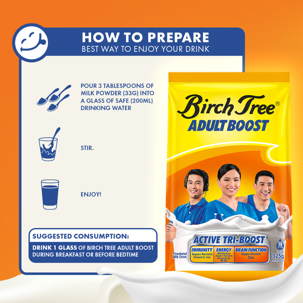 Birch Tree [ FORTIFIED ADULT BOOST ] 925g