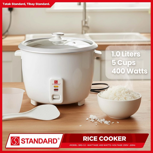 STANDARD Rice Cooker (1L/5 Cups) - SRG -1.0
