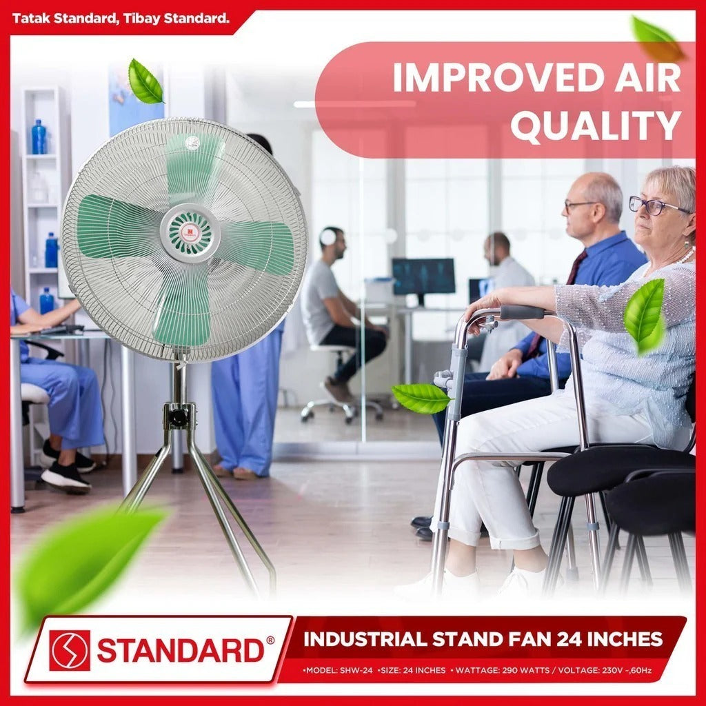 STANDARD Industrial Fan 24″  (Metal Blade) SHW-24