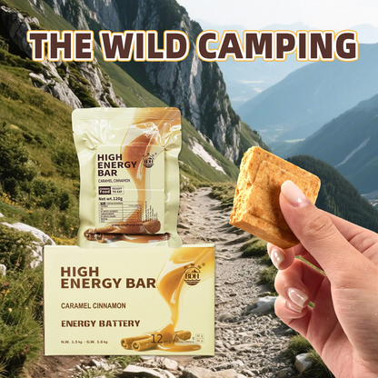 High Energy Bar 120g Exp. Date 2045 - CARAMEL CINNAMON