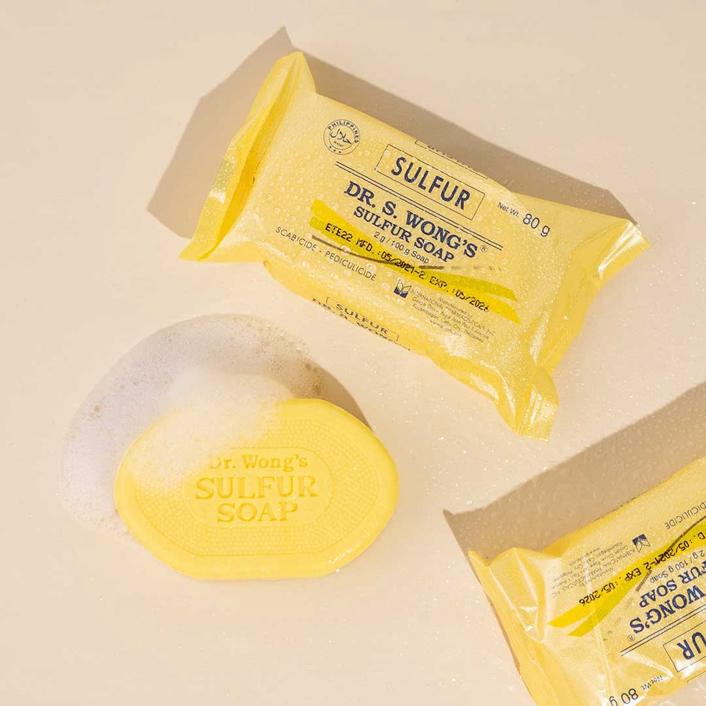 Dr. Wong's Sulfur Soap Regular [135g x 5 PCS]