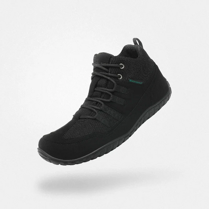 Saguaro BRAVE IV Barefoot Waterproof Minimalist Hiking Shoes - BLACK