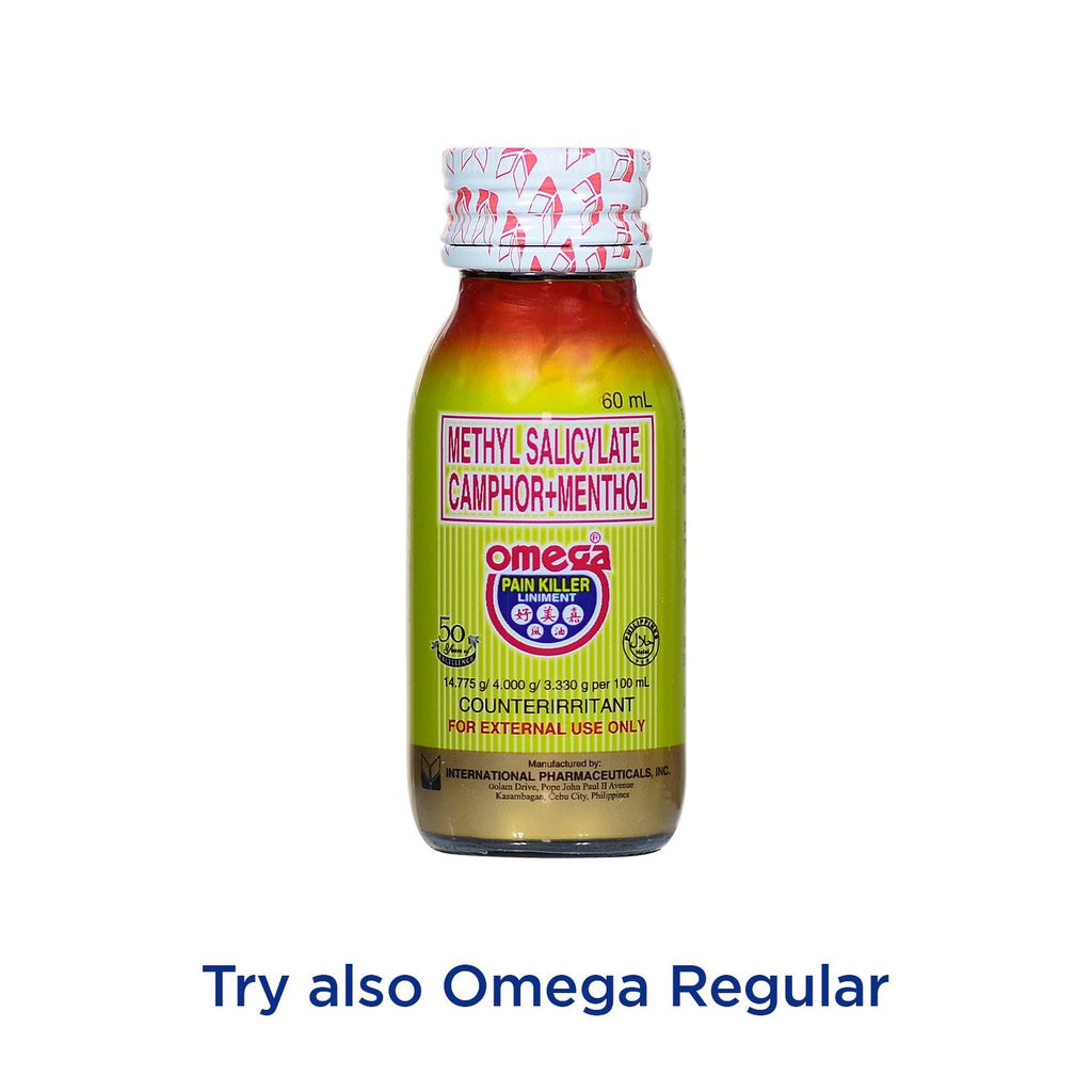 Omega Pain Killer Regular 120mL [ BUNDLE of 3PCS ]