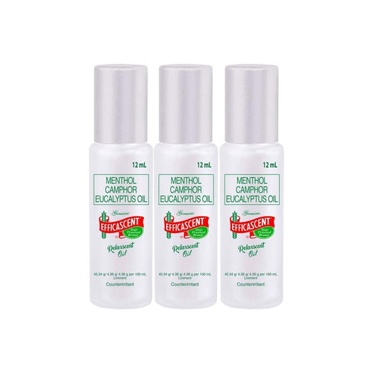 Efficascent Relaxscent Oil (12ML x 3 PCS)