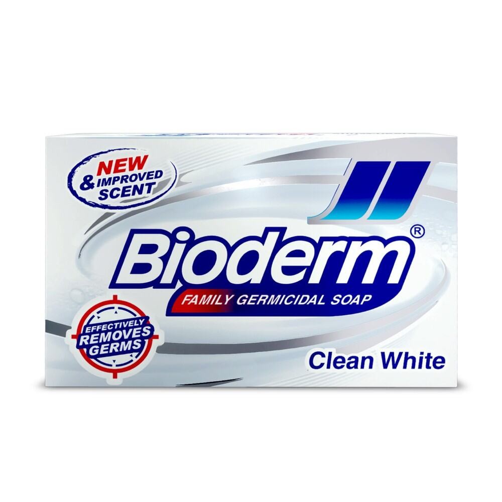 BIODERM Clean White Soap 135g Box [Bundle of 5]