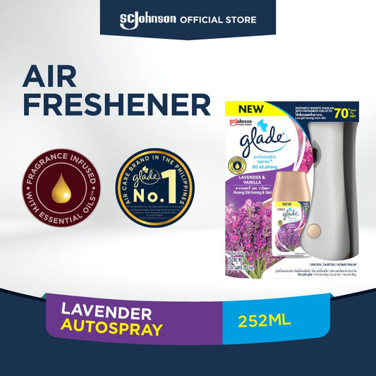 Glade Automatic Spray Primary 269ml [ Lavender & Vanilla ]