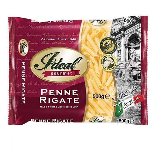 1 CASE - IDEAL GOURMET PASTA Penne Rigate 500G (30 pcs)