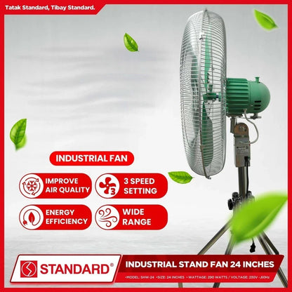 STANDARD Industrial Fan 24″  (Metal Blade) SHW-24