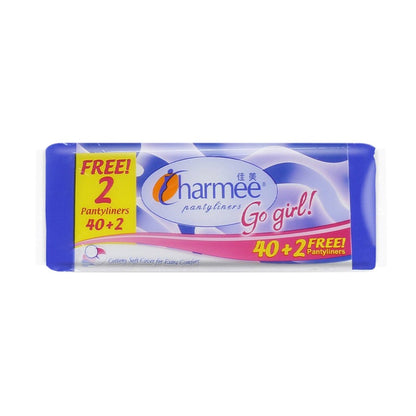 1 CASE - Charmee Pantyliners Go Girl [40s x 36 Packs]