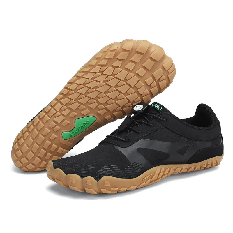 Saguaro Vitality III Breathable Minimalist Running Shoes - KHAKI