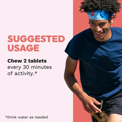 Saltstick Electrolyte Fastchews ( Citrus Burst ) - Bottles of 60 Chewable Tablets