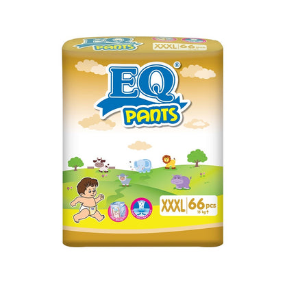 EQ Pants Baby Diapers [ MEGA PACK 66 PCS ] - XXXL