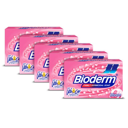 BIODERM Bloom Soap 135g Box [Bundle of 5]