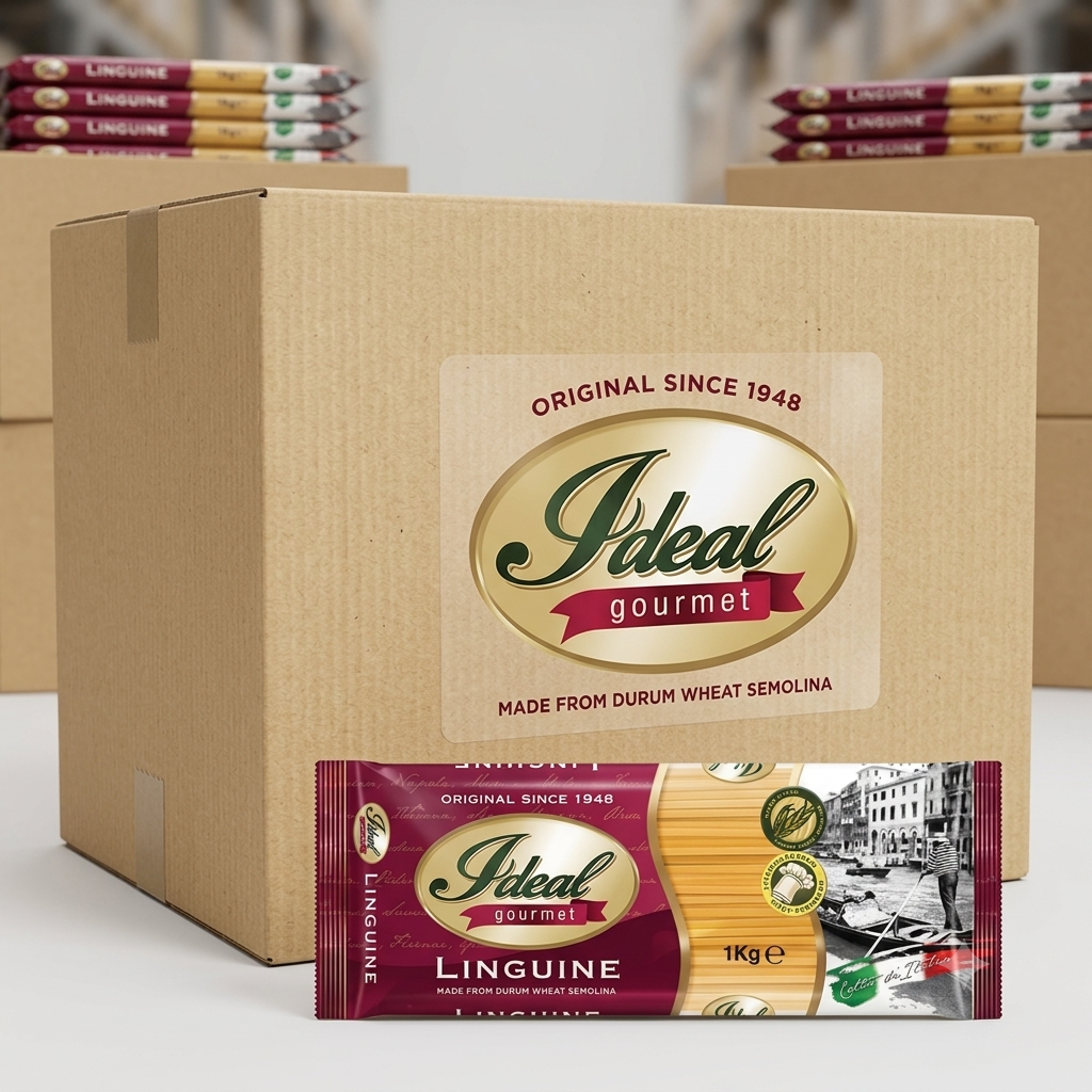 1 CASE - IDEAL GOURMET PASTA Linguine 1KG (15 pcs)