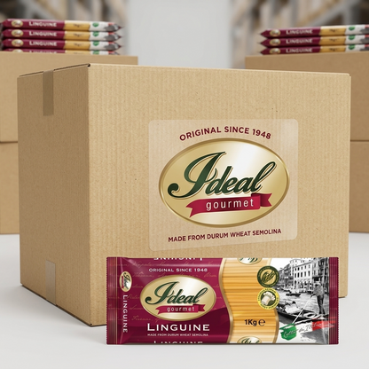 1 CASE - IDEAL GOURMET PASTA Linguine 1KG (15 pcs)