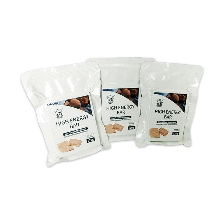 High Energy Bar 120g (1pc) Exp. Date March 2045 - Lion's Mane Mushroom Flavor Non-sugar