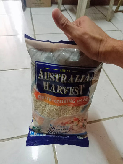 1 CASE - AUSTRALIA HARVEST Quick Cooking Oats (1KG x 15 packs)