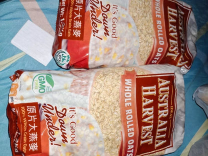 1 CASE - AUSTRALIA HARVEST Rolled Oats (1.2KG x 12)