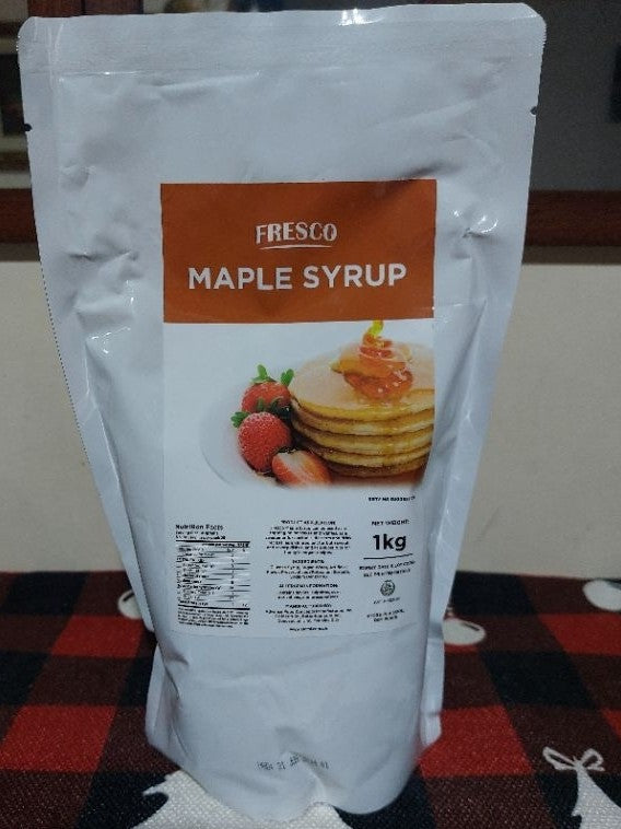 Fresco Maple, Chocolate, Caramel, Strawberry and Salted Caramel Syrup [BUNDLE OF 2]