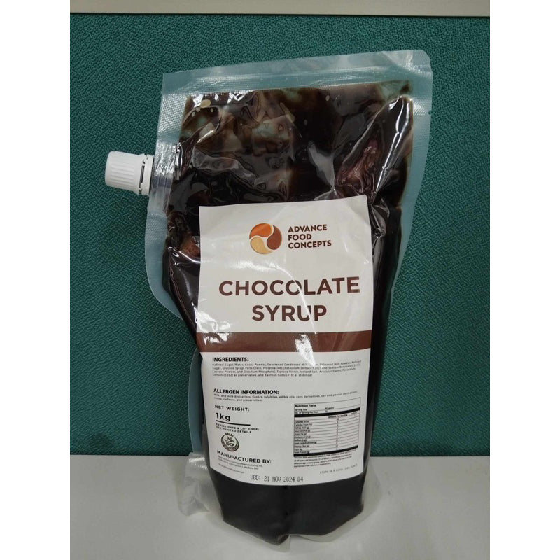 BUNDLE OF 2 - ADVANCE FOOD CONCEPT [Chocolate, Caramel and Strawberry Syrup] 1KG